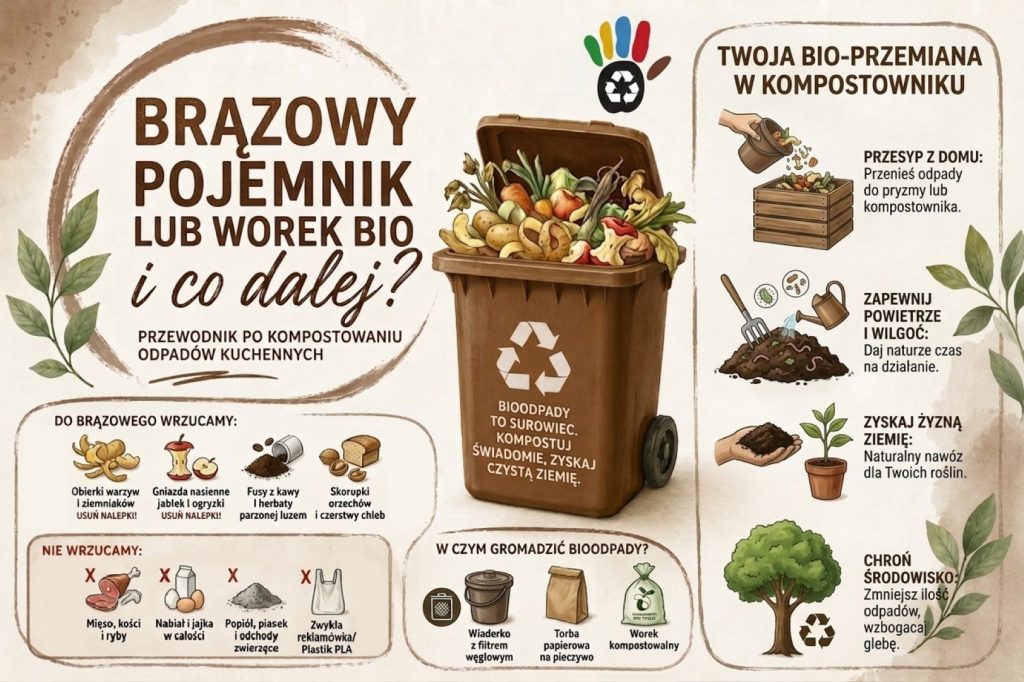 Bioodpady – jak segregować, by trafiły do kompostowni