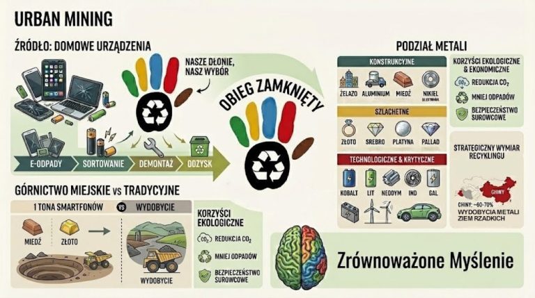 Urban mining – przyszłość wydobycia zaczyna się w naszych domach