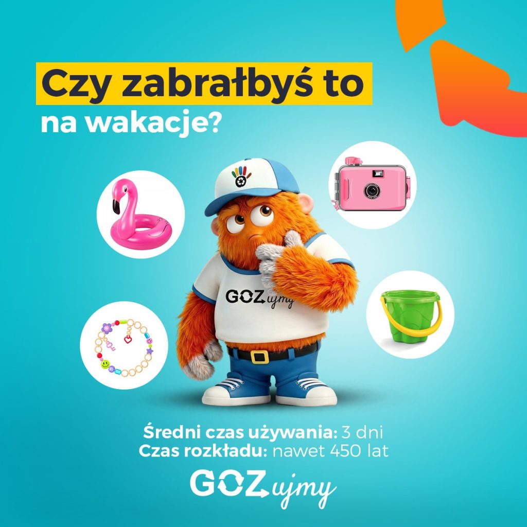 Zero waste na wakacjach czyli mini-poradnik od Goza jak spakować walizkę?